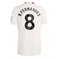 Maglie da calcio Manchester United Bruno Fernandes #8 Terza Maglia 2023-24 Manica Corta